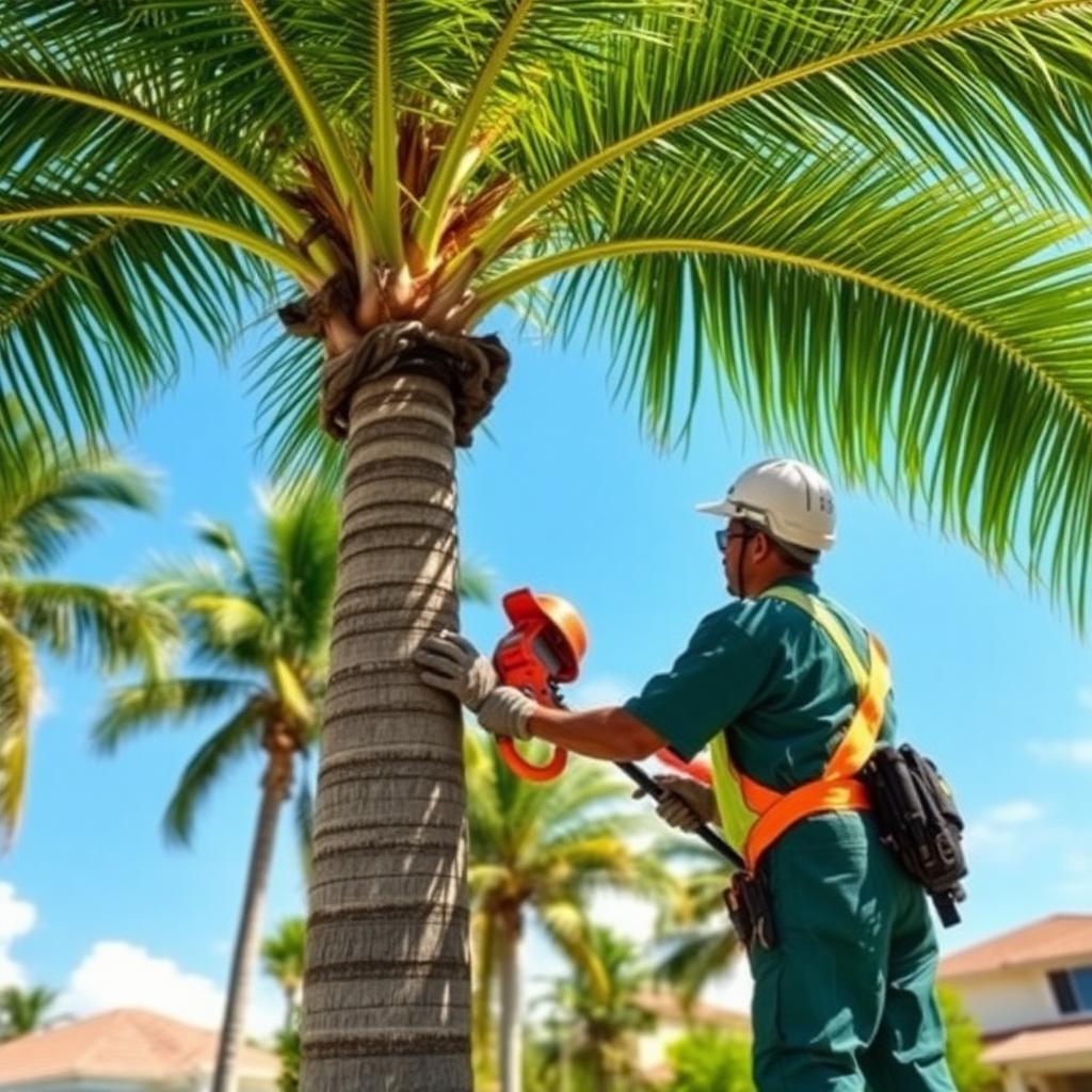 Hedge & Palm Trimming